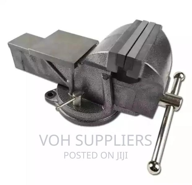 Heavy Duty Bench Vice With 360° Swivel Base