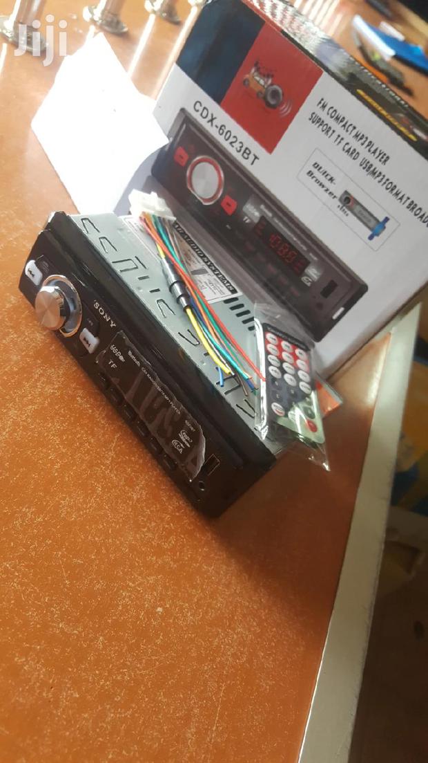 New Sony Brand Car Radio With Bluetooth, Usb, Fm Radio..