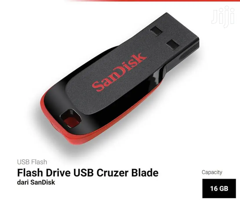 Sandisk Cruzer Blade 16gb Usb 2.0 Flashdisk