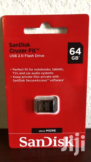 Sandisk 64gb Cruzer Fit Usb Flash Drive