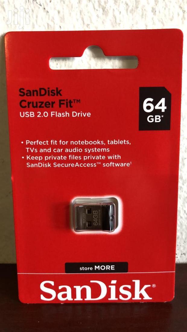 Sandisk 64gb Cruzer Fit Usb Flash Drive