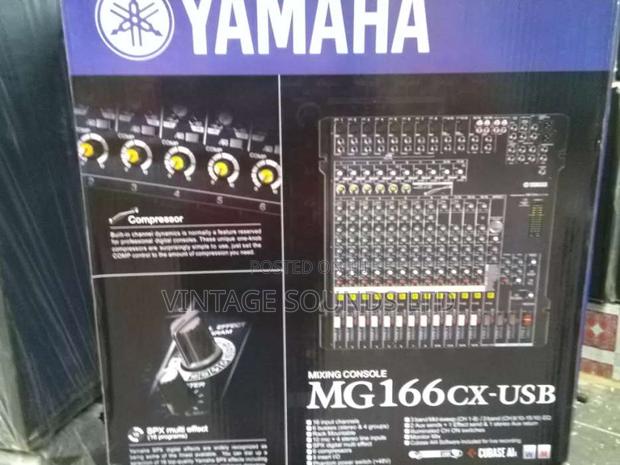Yamaha Plain Mixer Mg166cxusb - main view