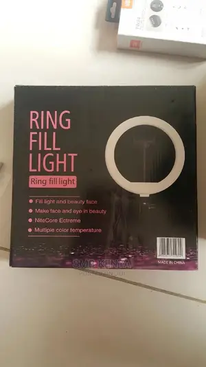 10 Inch Ring Fill Light+ 2.1 Meter Adjustable Stand