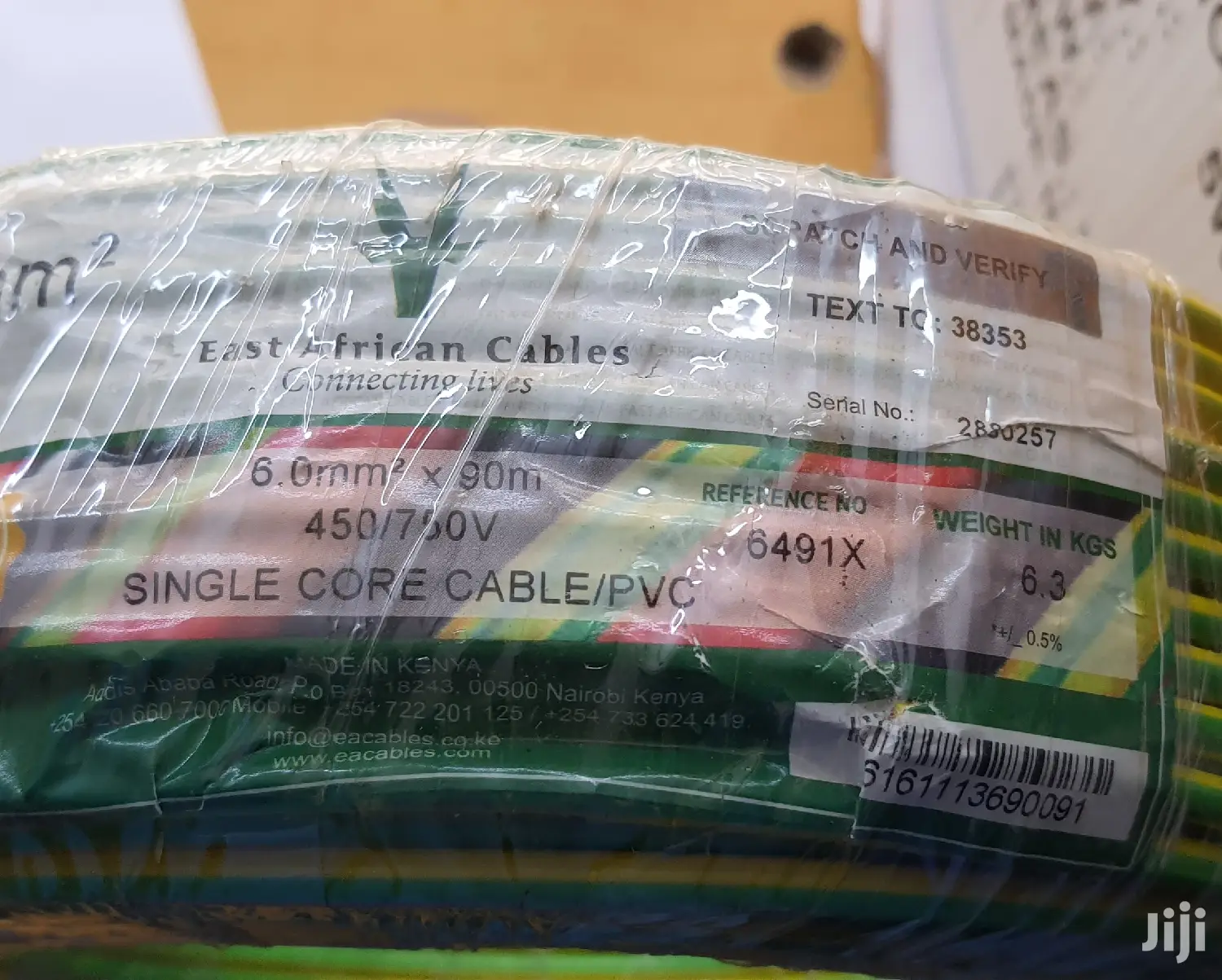 1.5 Single Wire East Africa Cables