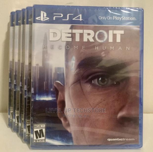 Detroit Become Human PS4 Game New Sealed in Stock