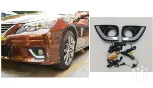 Stylish DRL Fog Covers Only: For Toyota Mark X: Yr2010/13