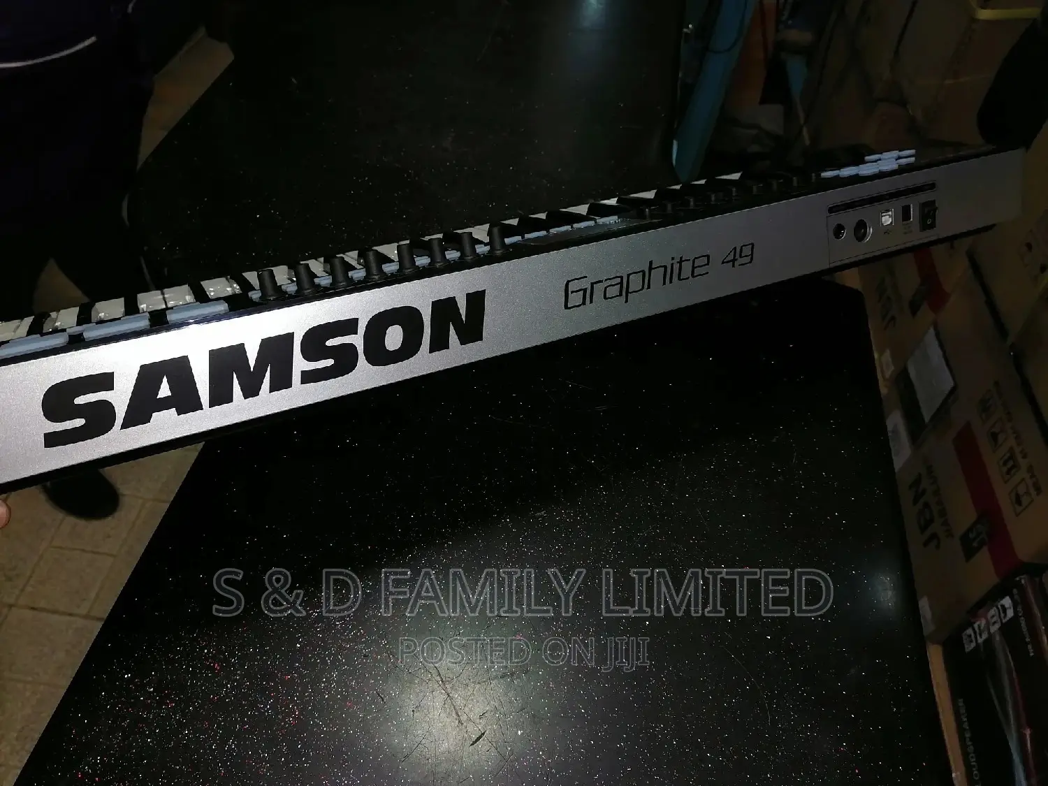 Samson Graphite 49 Midi Keyboard With Drumpad