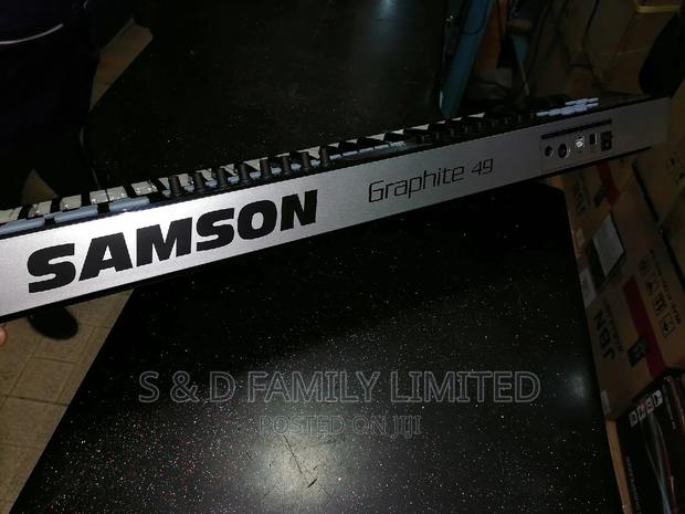 Samson Graphite 49 Midi Keyboard With Drumpad - thumbnail 3