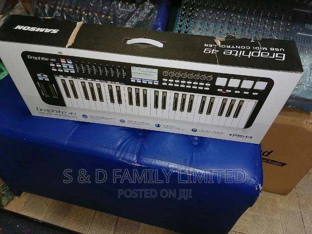Samson Graphite 49 Midi Keyboard With Drumpad - thumbnail 4