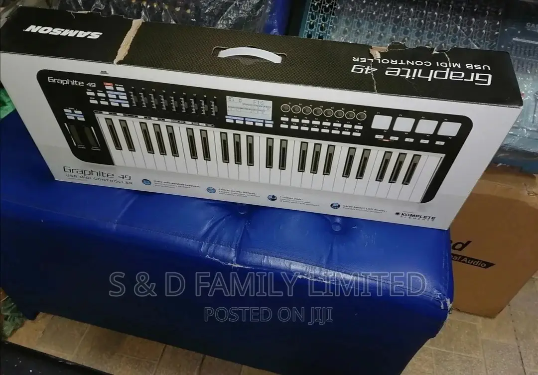 Samson Graphite 49 Midi Keyboard With Drumpad