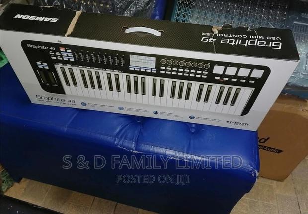 Samson Graphite 49 Midi Keyboard With Drumpad - main view