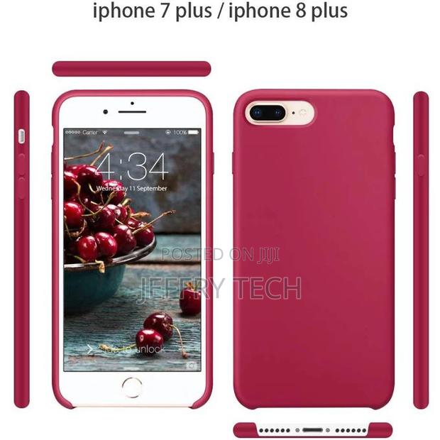 Silicone Protective Back Cover for Apple iPhone 7/8 Plus