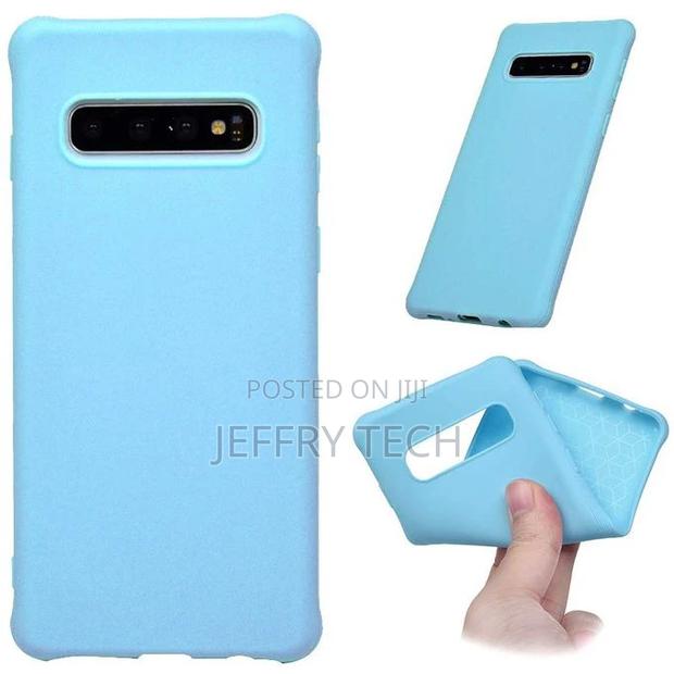 3D Slim Silicone Protective Back Cover for Samsung S10 - main view