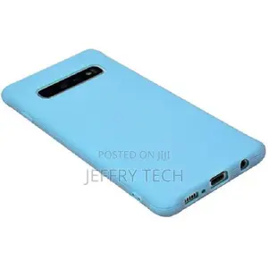 3D Slim Silicone Protective Back Cover for Samsung S10
