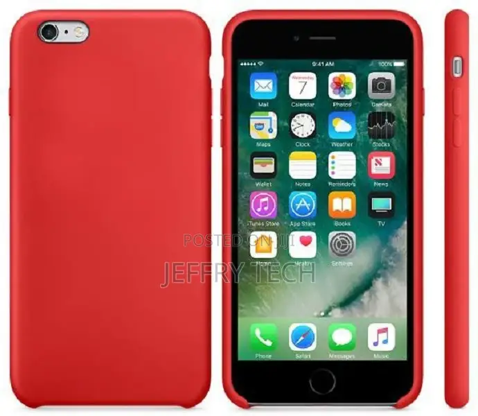 Silicone iPhone 6 / 6S Back Cover Case - Blue
