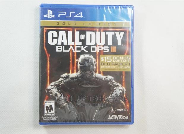 Call of Duty: Black Ops 3, DLC PACK - Gold Edition PS4 - New