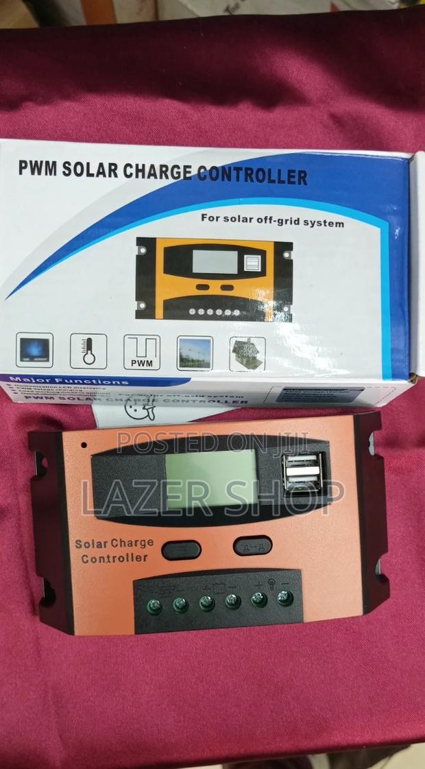 Solar Charge Controller - main view