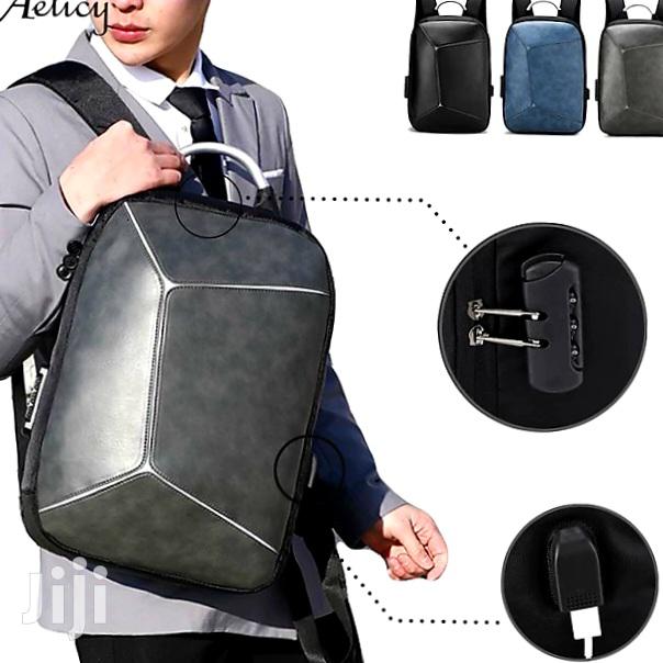 Unique Leather Antitheft Backpack Bags