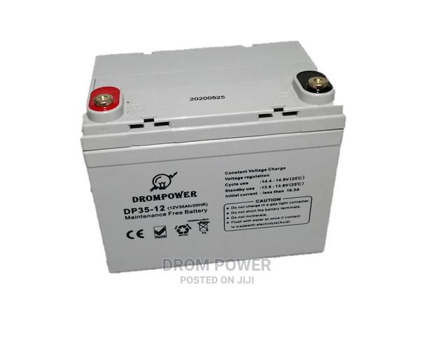 12V 35ah Drom Power Battery-Deep Cycle