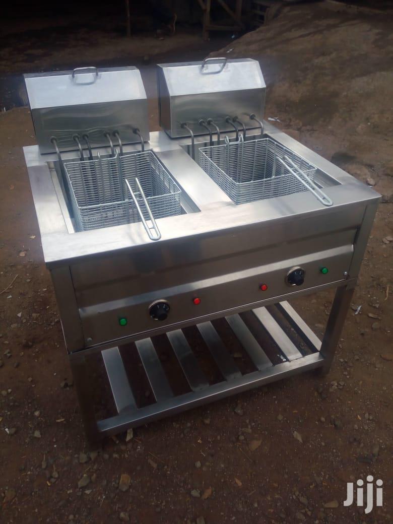 Chip's Deep Fryer Double 20+20L=40L 36kw Top Bottom Elements in Nairobi