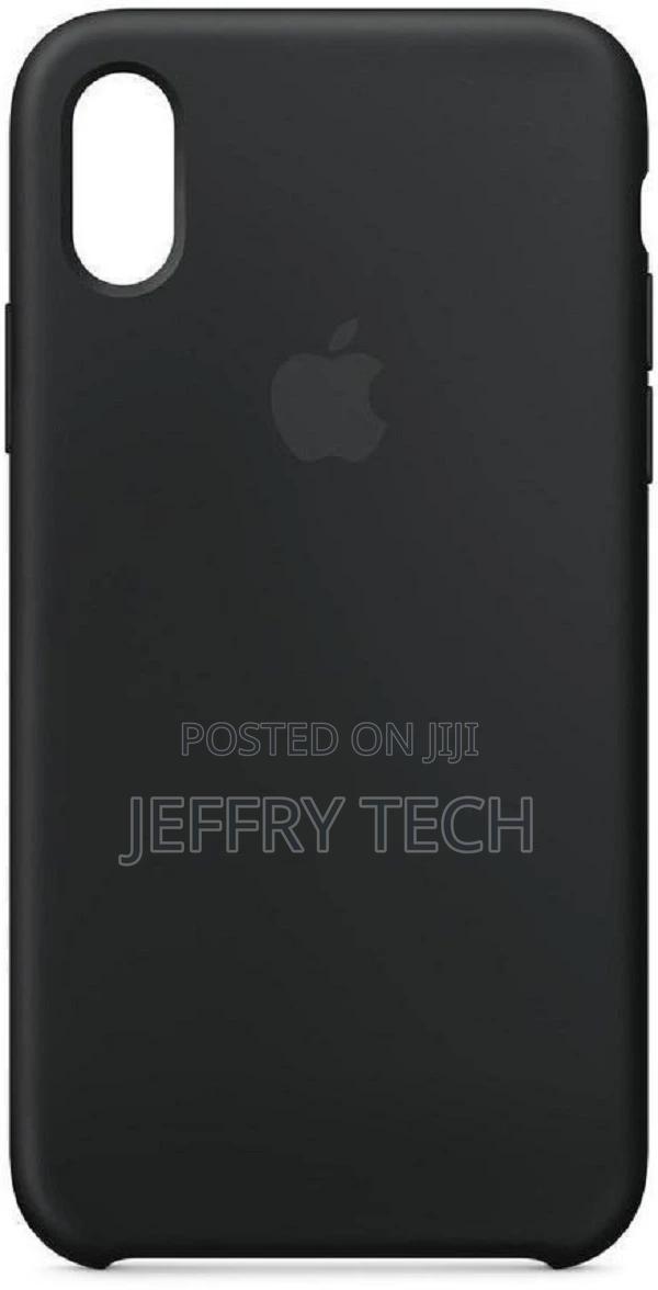 Apple iPhone X Silicone Case - Black - thumbnail 2