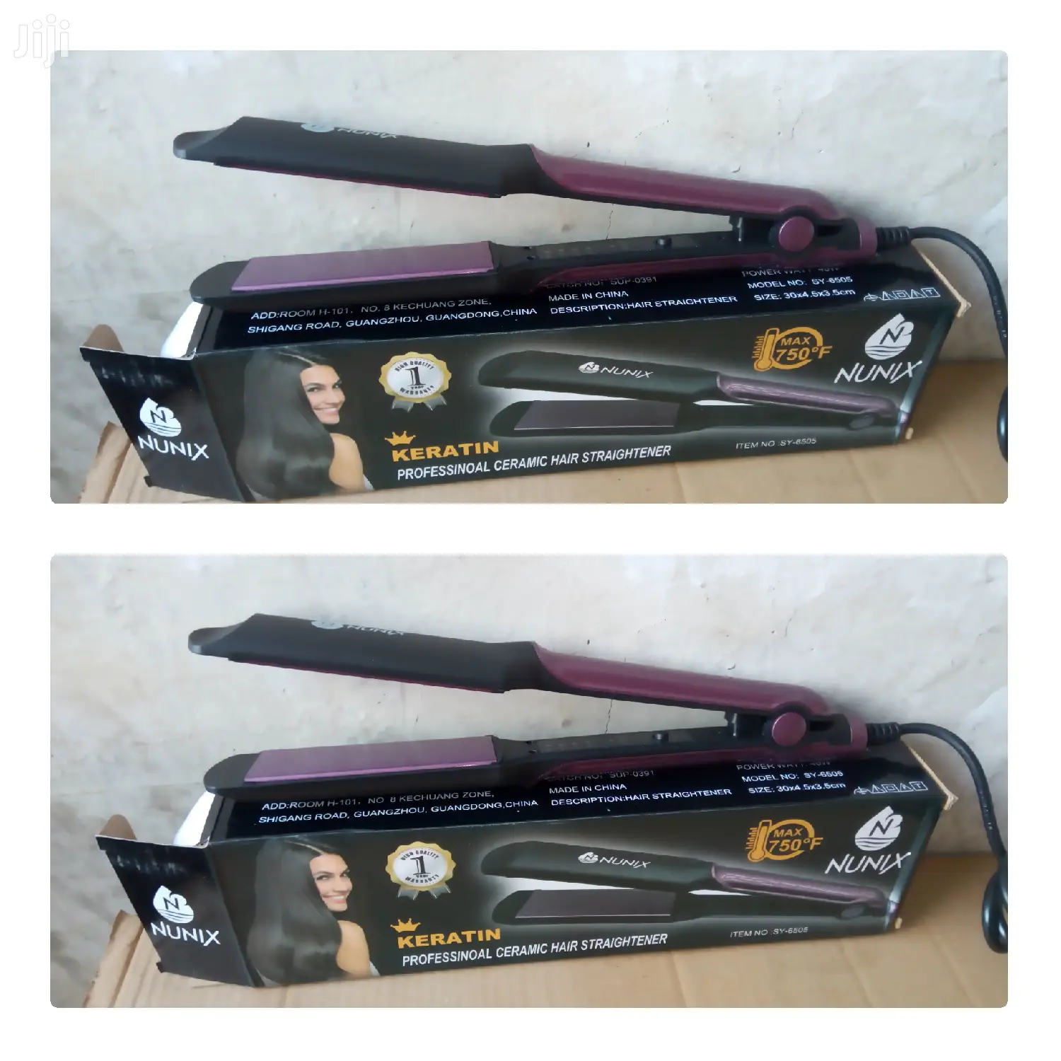 Single Nunix Hair Straighten
