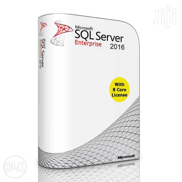 Microsoft SQL Server2016 Ent 8C Lic,Unlimited User Cals - main view