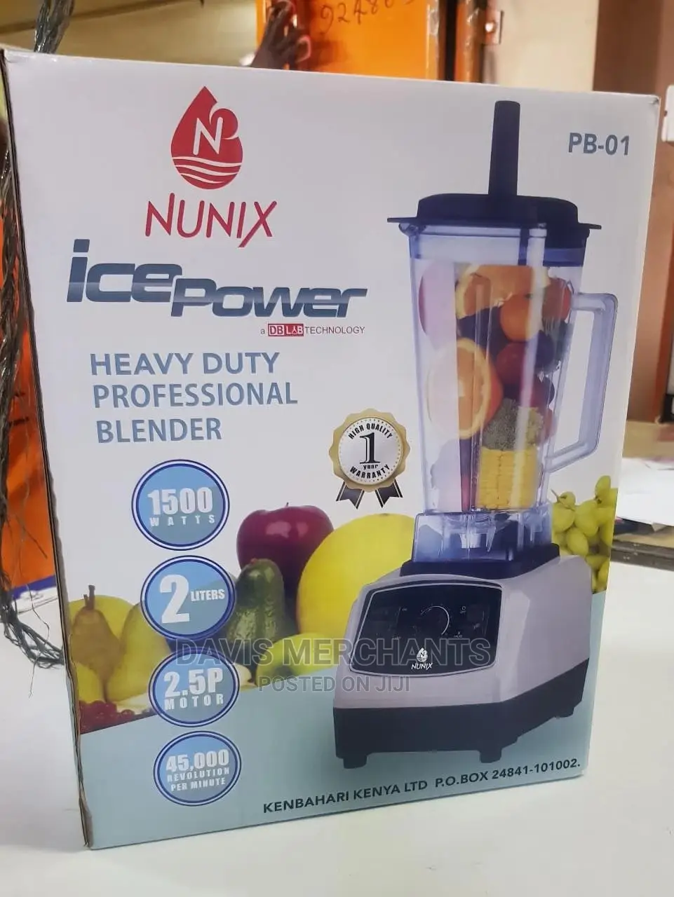 Nunix Heavy Duty Blender