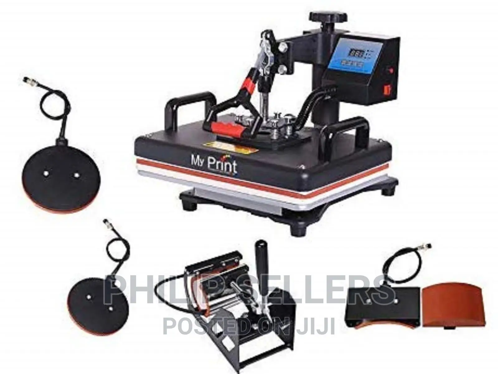 Heat Press 5 In 1 Functional Sublimation