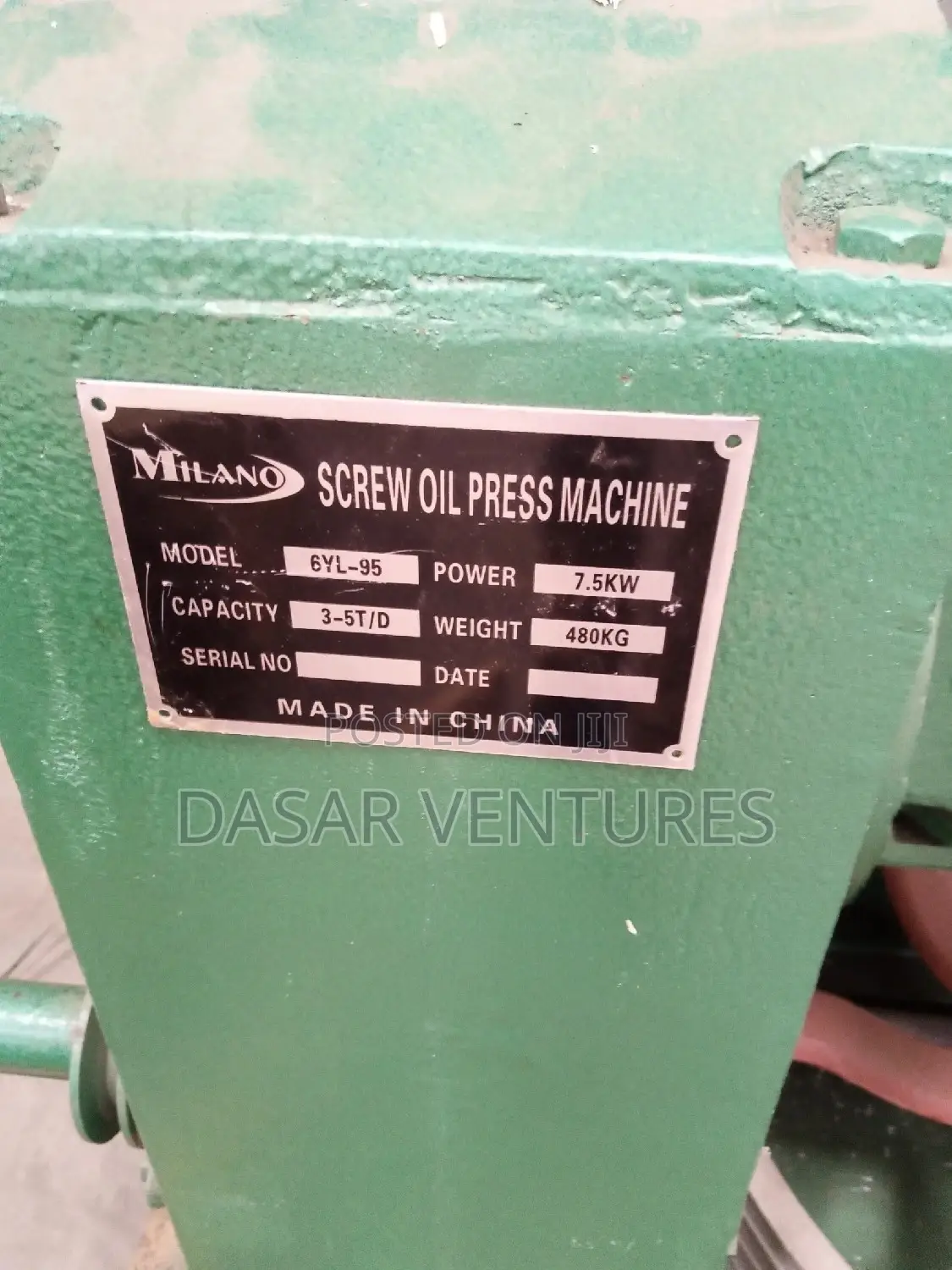 Oil Expeller Machine