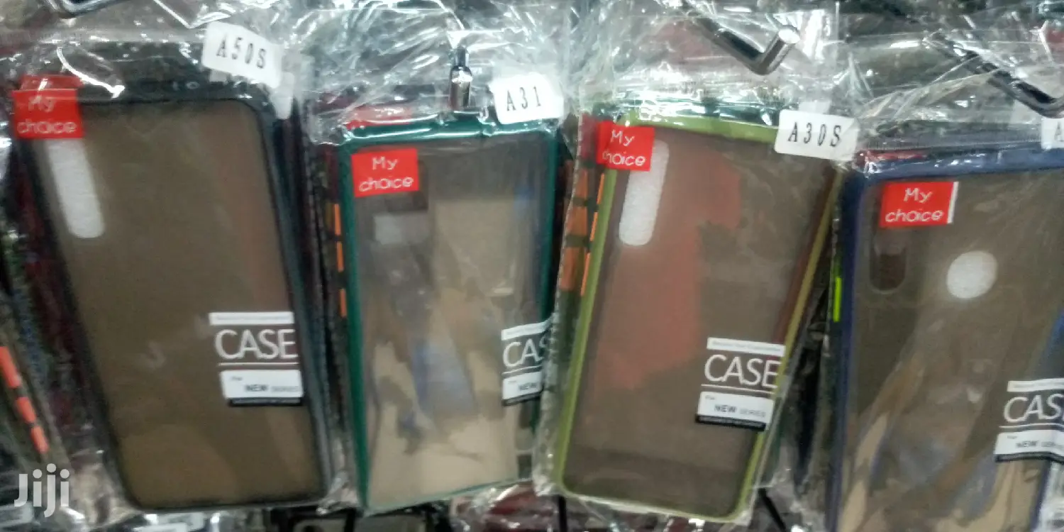 Traslucent Soft Samsung A Series Cases.
