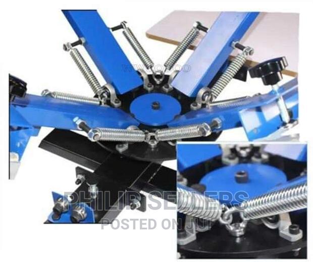 4 Color 1 Station Screen Printing Press Machine - thumbnail 3