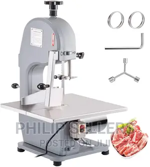 850W Meat Bone Saw Machine 304 Stainless Steel Worktop Meat