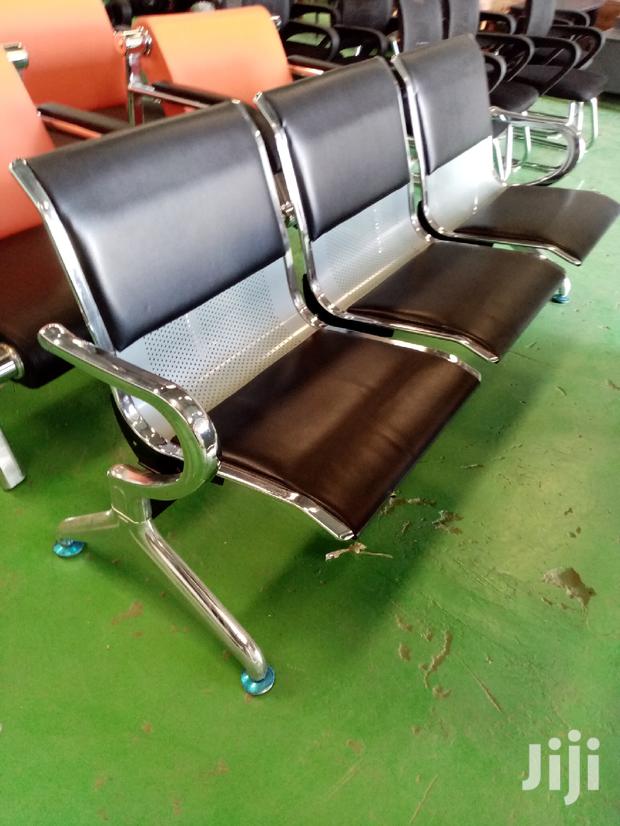 Padded Waiting Chair - main view