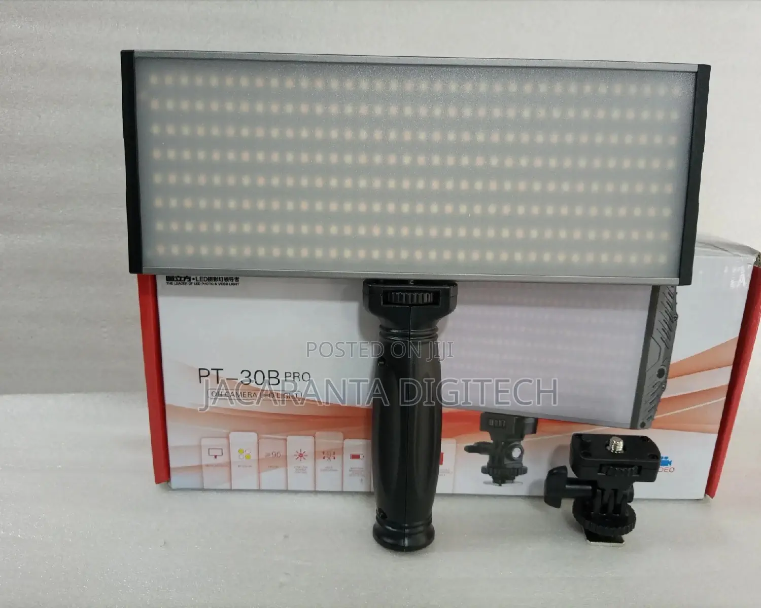 Tolifo Pt-30b Pro Led Camera Video Light DSLR Cameras