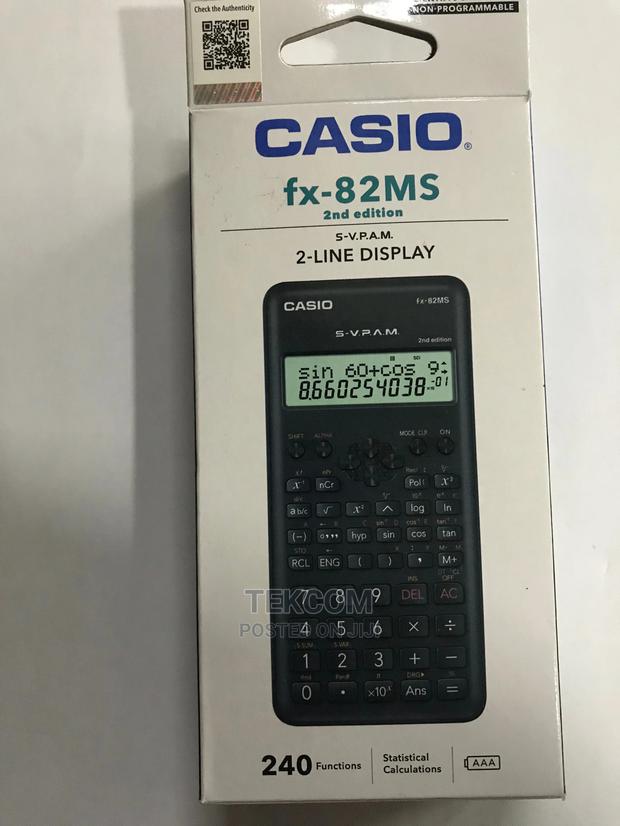 Casio Scientific Calculator FX 82ms - main view