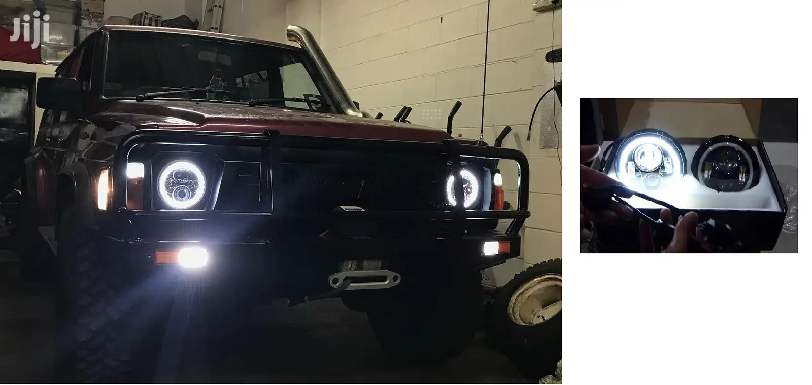 New Aftermarket LED Headlights For Nissan Patrol MQ GQ Y60 in Nairobi