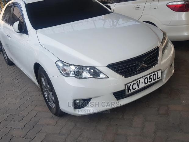 Toyota Mark X 2012 White - main view