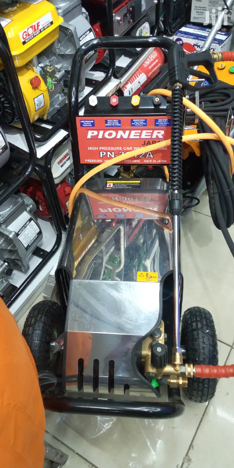 Pioneer High Pressure Carwash Machine; 4400psi