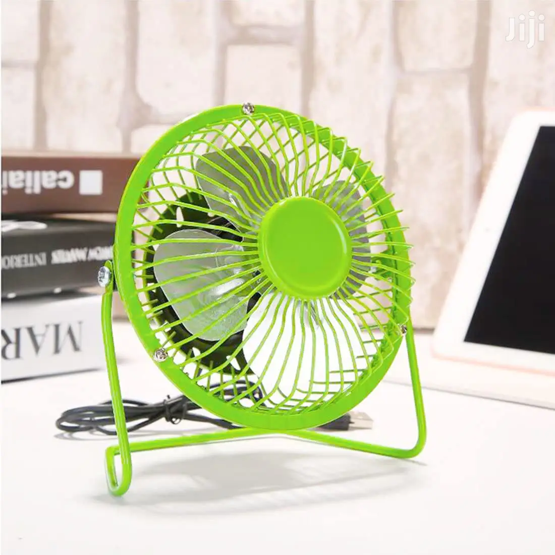 Green/Pink -6 Inches Usb Fan