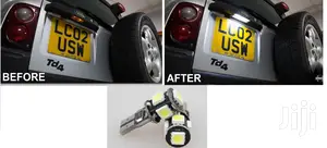 LED Rear Number Plate Bulbs: For Toyota,Landrover,Nissan,Vw