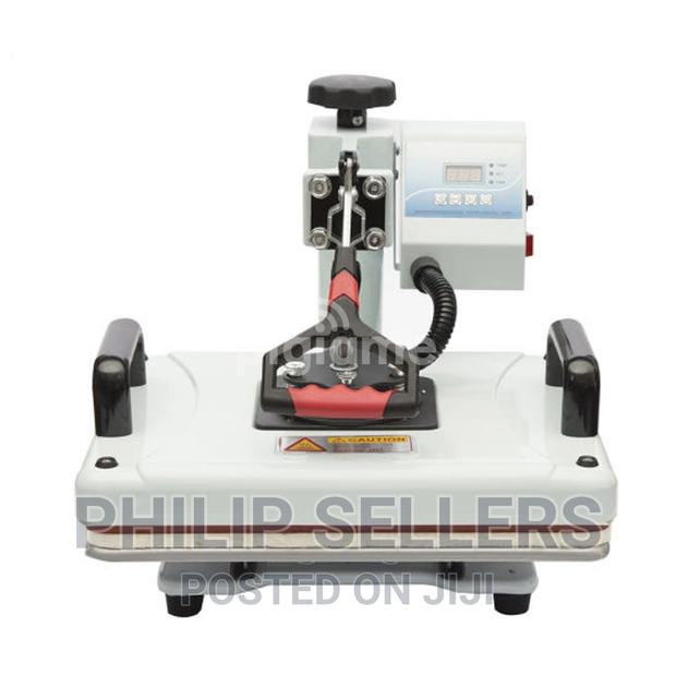 White Color Heat Press Machine 5 In 1 Combo - main view