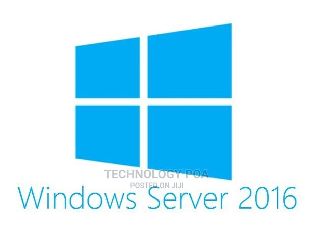 Windows Server 2016 - main view