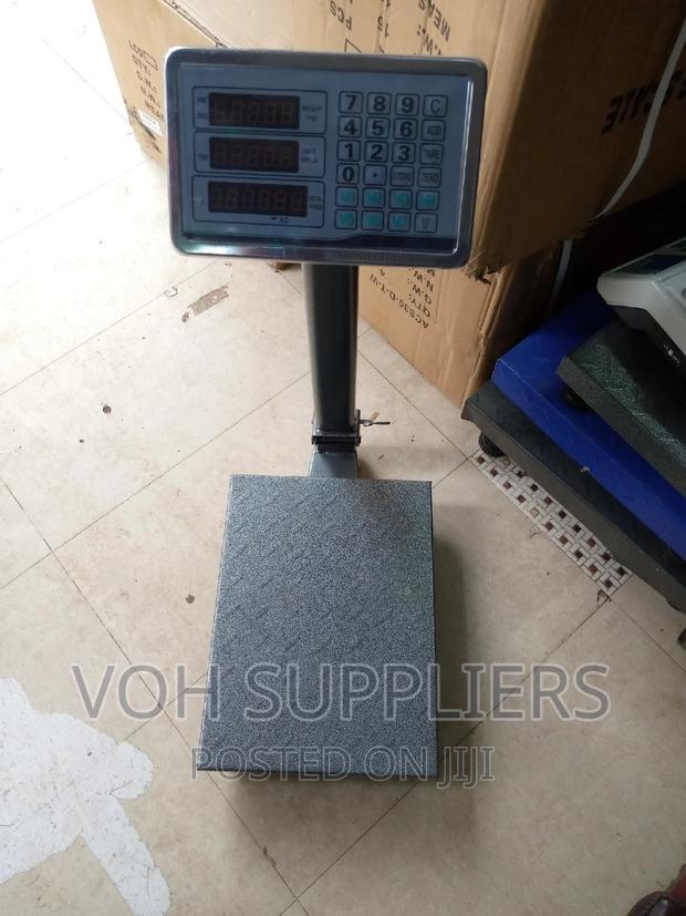 Electronic Platform Weighing Balance - main view