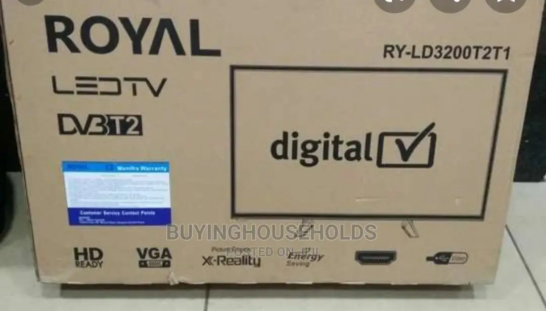Royal 32inch Digital Tv Town Shop