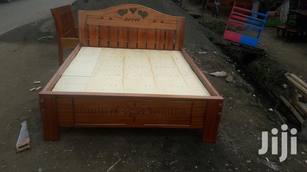 Mahogany Bed 4*6fts - thumbnail 4