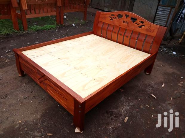 Mahogany Bed 6*6fts