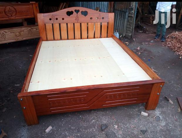 Mahogany Bed 6*6fts - thumbnail 3