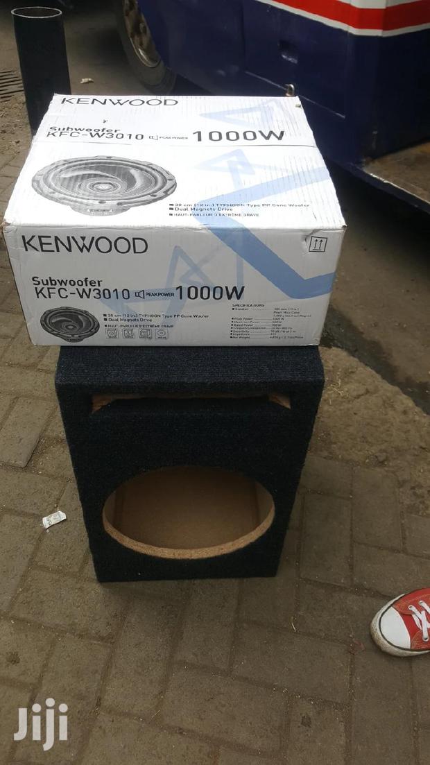 New Kenwood Subwoofer + Cabinet,