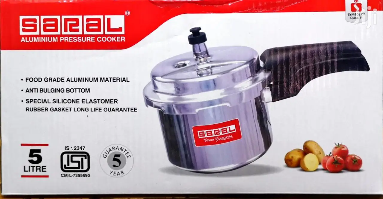 3l,5l,7.5l,10l,12l Saral Pressure Cooker